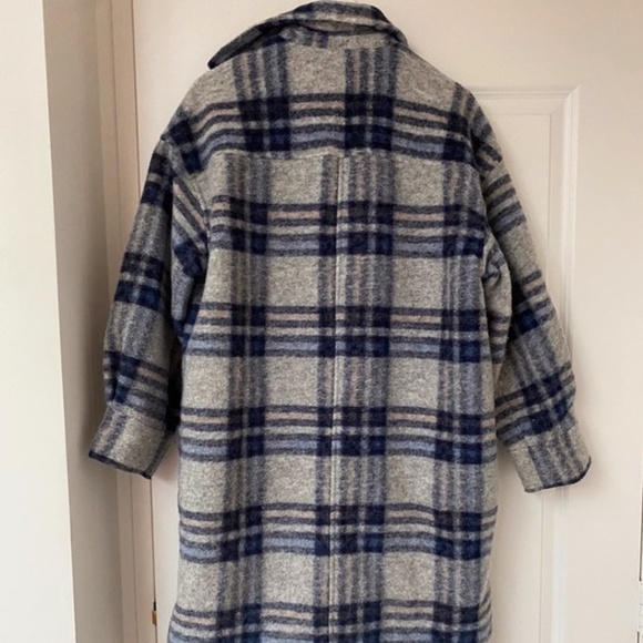 *SOLD* Wool blend oversized coat H&M - Picture 2 of 6